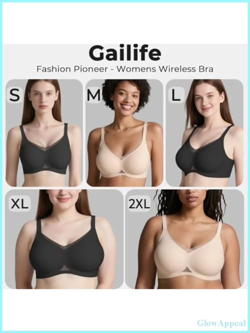 Wireless V Mesh Comfortable Bra Seamless Bralette Push Up No Underwire